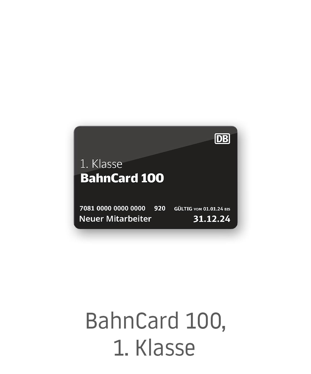 BahnCard 100, 1. Klasse